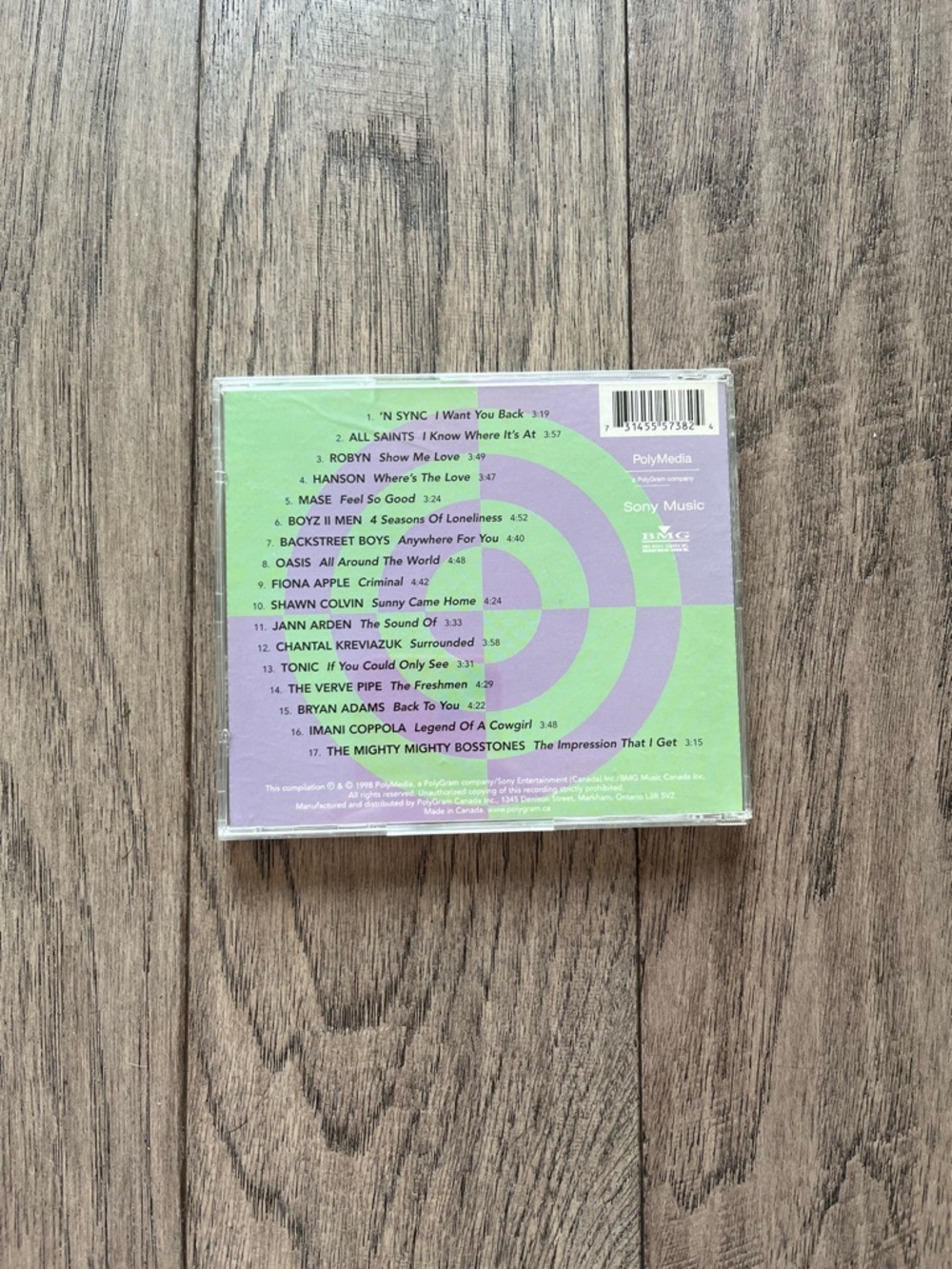 🎸5 for $20🎸Hit Zone 4 CD - Green Cover - Picture 2 of 2